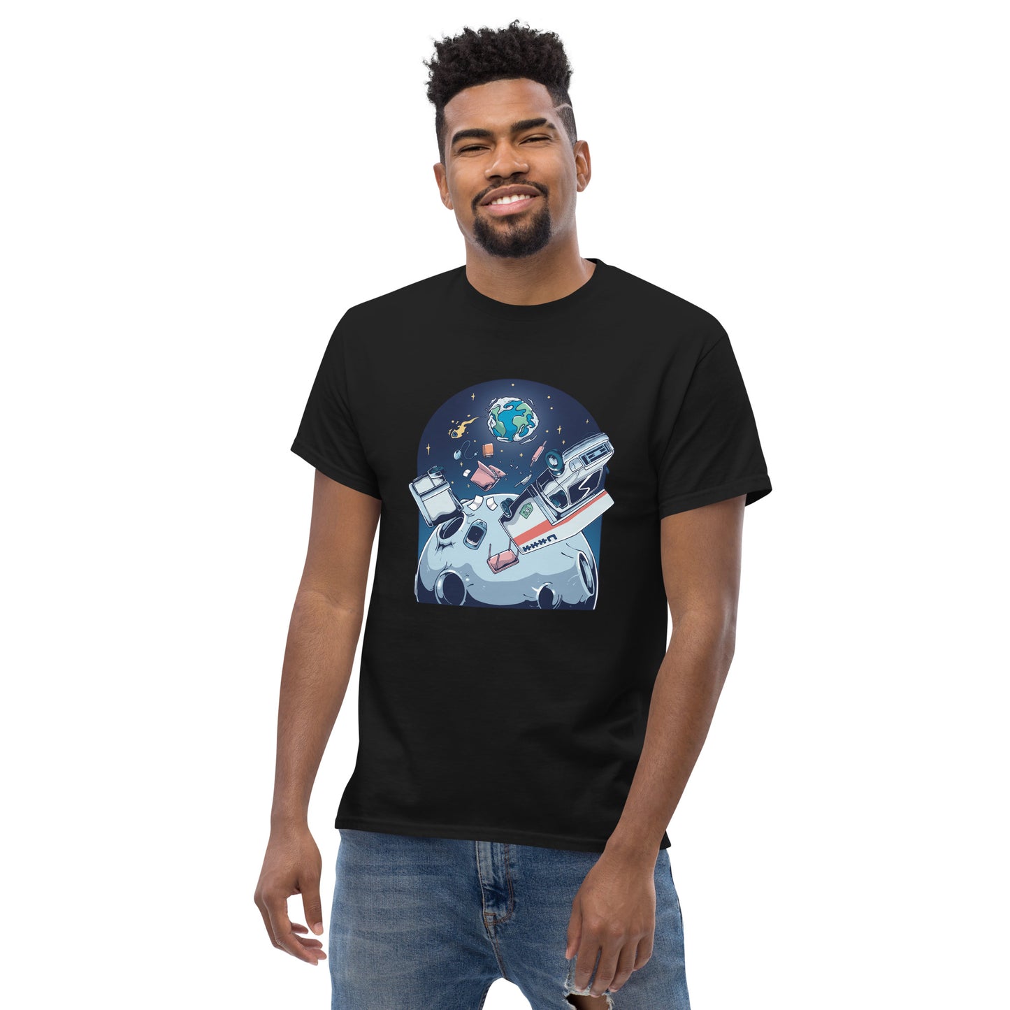 U-Hhhh Mens Space T-shirt