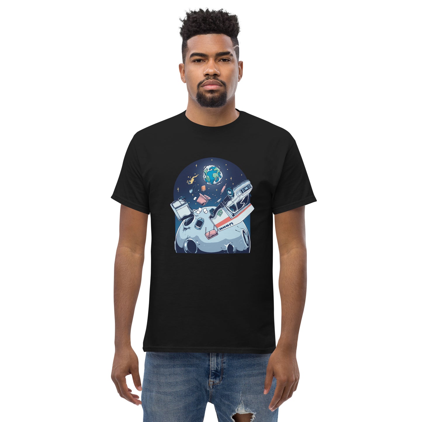 U-Hhhh Mens Space T-shirt