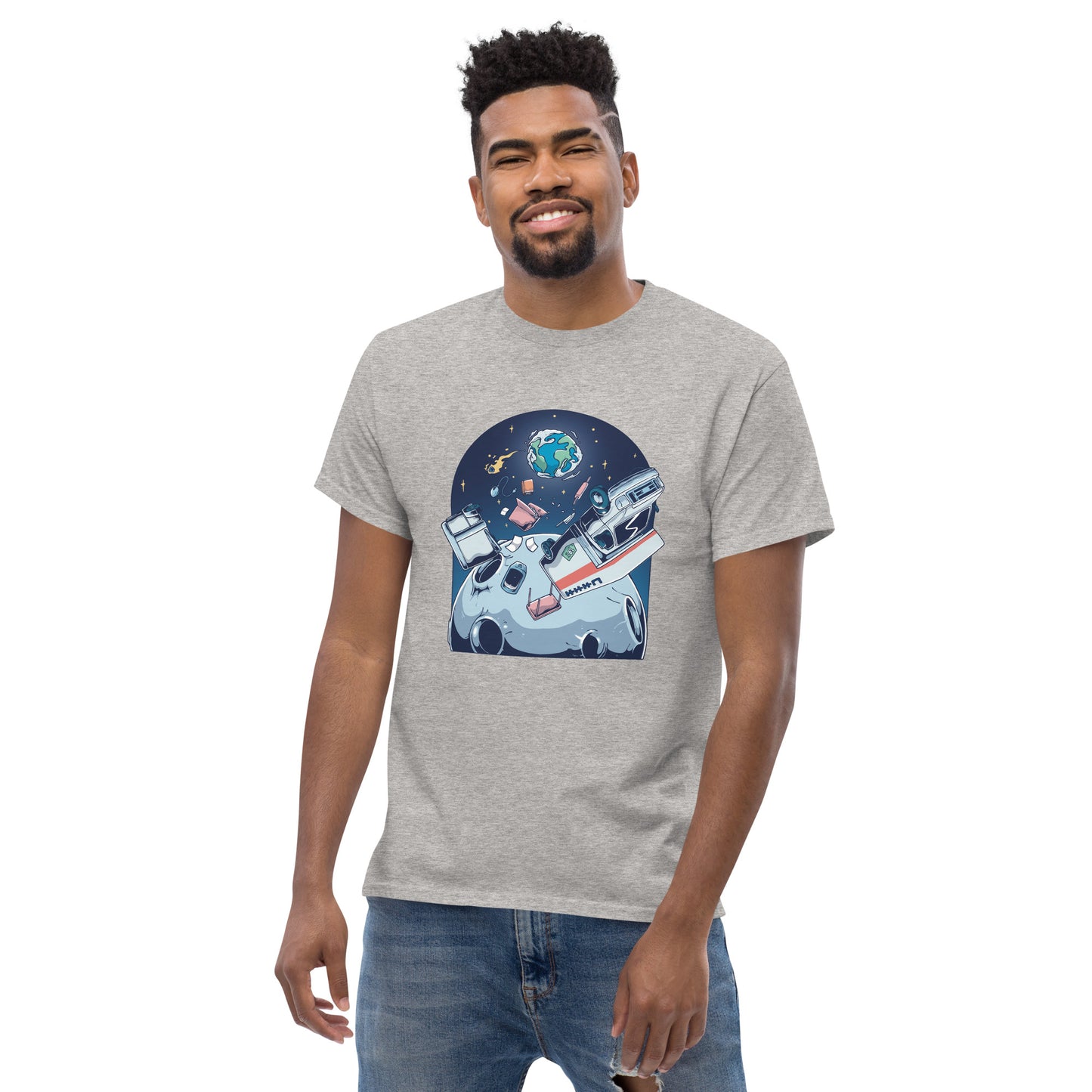 U-Hhhh Mens Space T-shirt