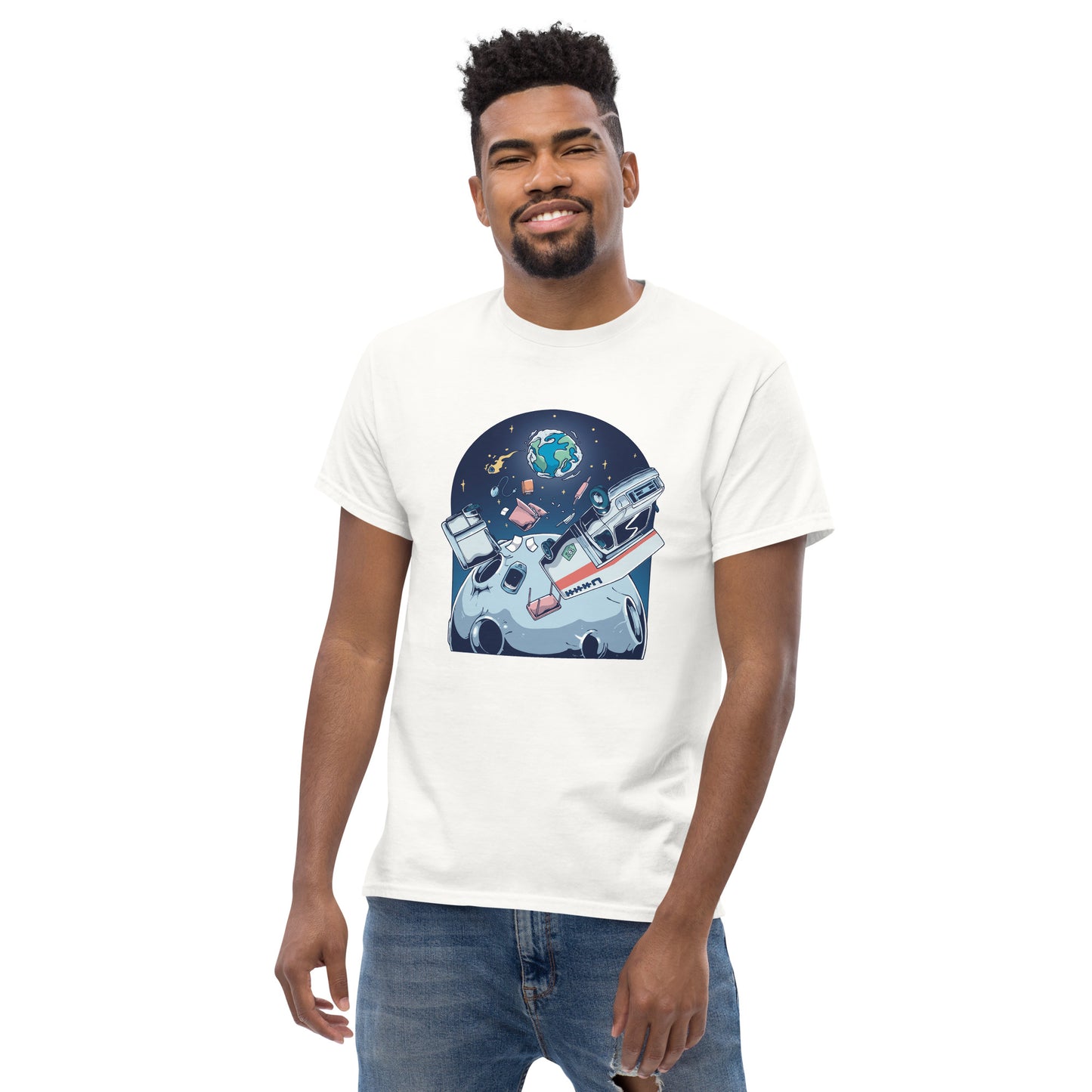 U-Hhhh Mens Space T-shirt