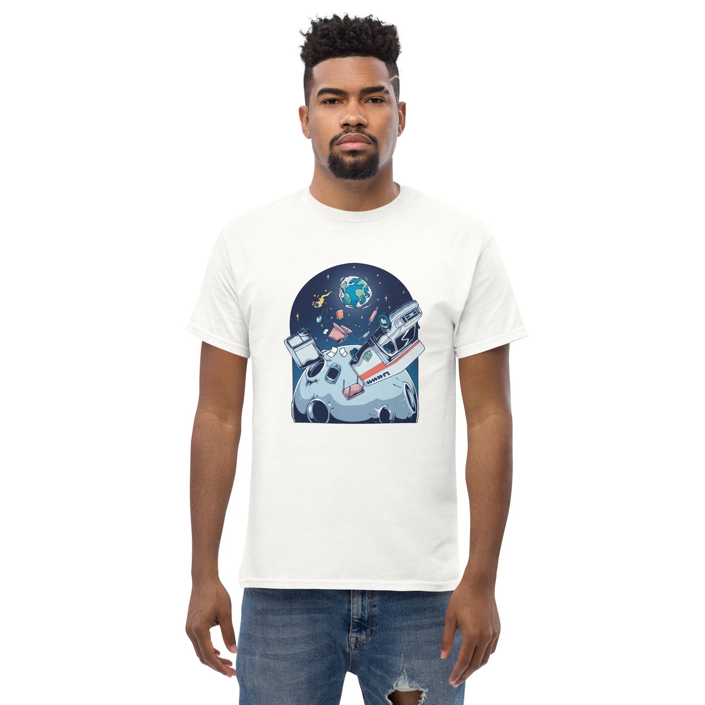 U-Hhhh Mens Space T-shirt